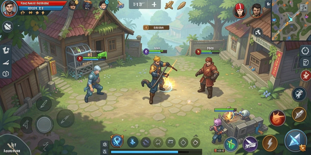 Mode multiplayer yang seru untuk bermain dengan teman.