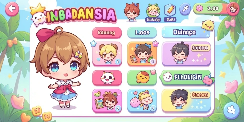 Screenshot ketiga menunjukkan eksplorasi dunia yang luas dan penuh warna.